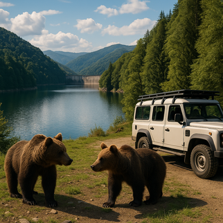 Wild Brown Bears - One Day Tour from Bucharest